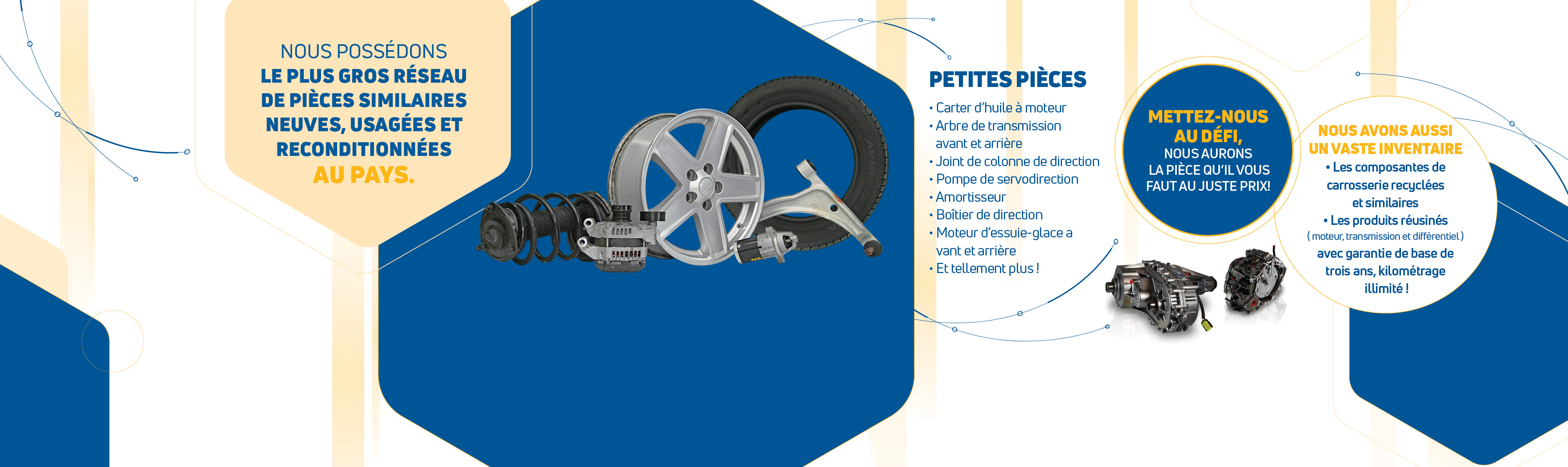 LKQ Canada fournisseur de pièces d'autos et de camions